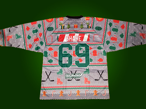 Source christmas hockey jersey design funny hockey jersey on m.